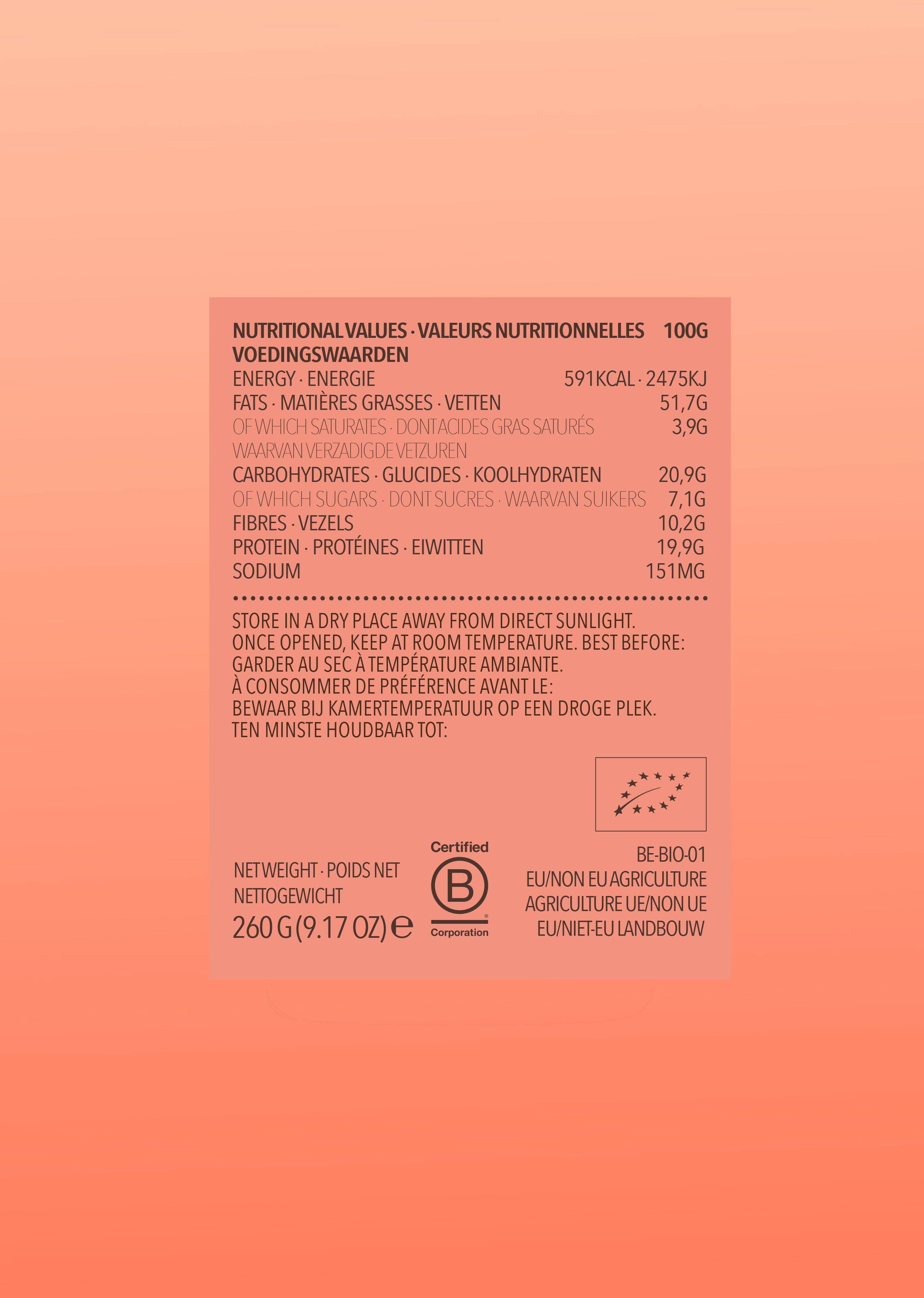 Organic Almond Butter — Cinnamon Roll