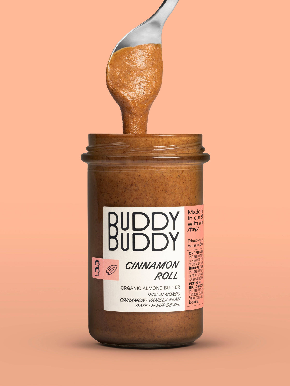 Organic Almond Butter — Cinnamon Roll