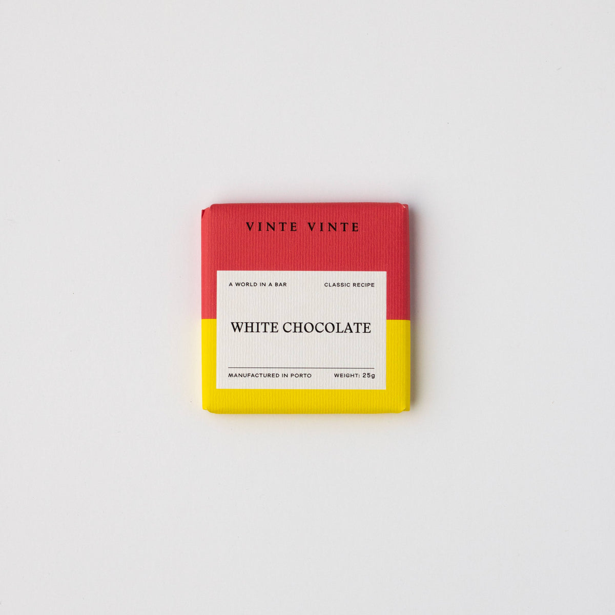 CLASSIC WHITE CHOCOLATE 25G