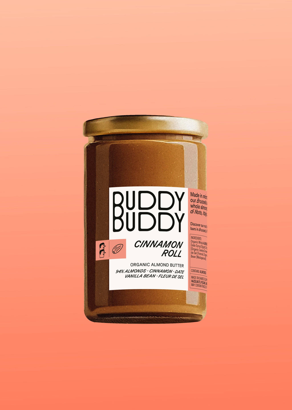 Organic Almond Butter — Cinnamon Roll