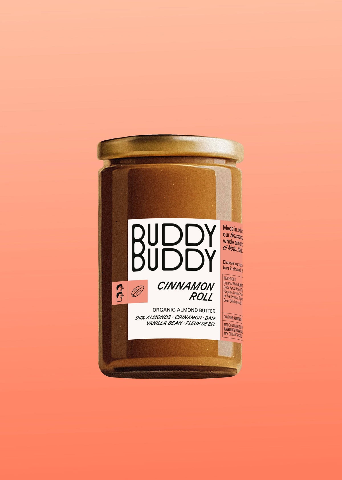 Organic Almond Butter — Cinnamon Roll